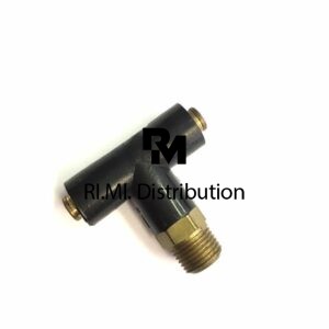 Raccordo T rapido Ø 5 - 5 maschio 1/8