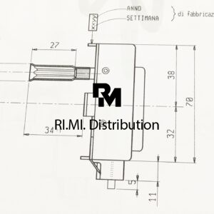 MR323 - 2,5 RPM 230V 4W