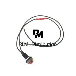 Lampada spia 110V Rosso